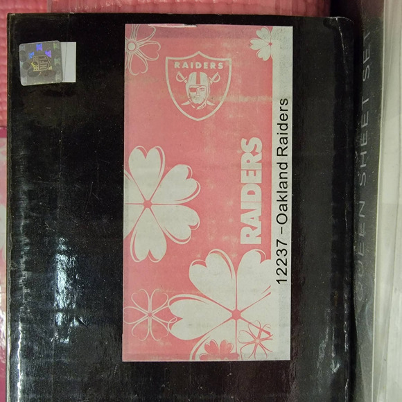 Fanmats NFL Las Vegas Raiders Yoga Mat Pink - Picture 1 of 2